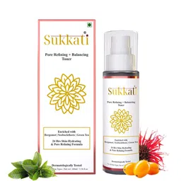 Sukkati Pore Refining + Balancing Toner With Baobab, Green Tea & Sea Buckthorn - 100 ml-33