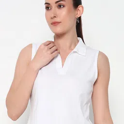 Bloopers Store Women Shirt Collar Crop Top-image-28