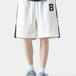 StyleCast Men Typography Printed Loose Fit Shorts-image-72