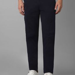Louis Philippe Jeans Men Slim Fit Cargos Trousers-picture-5