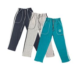 IndiCrafts Boys Set Of 3 Solid Cotton Track Pants-picture-24