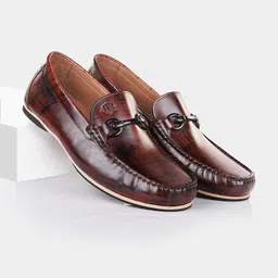 LA MARCA Men Leather Loafers-picture-11