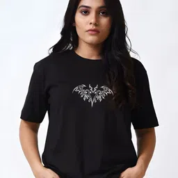Moda Rapido Women Drop-Shoulder Sleeves T-shirt-picture-2