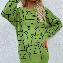 Oh Rare Women Animal Printed Pullover-picture-25