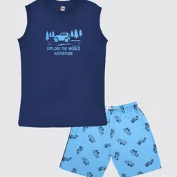 Tee Weavers Boys Printed Night suit-image-65
