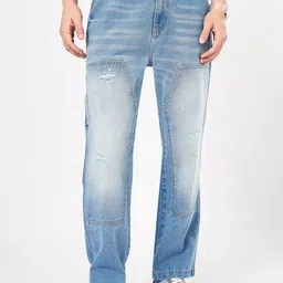 SF JEANS by Pantaloons Men Mildly Distressed Heavy Fade Jeans-image-17