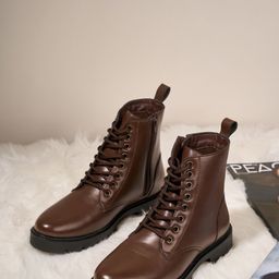 ID Women Lace Up Casual Boots-image-14