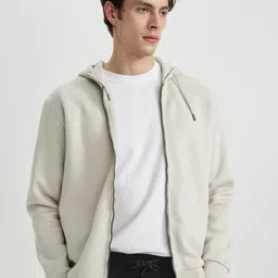 DeFacto Men Front-Open Sweatshirts image 3