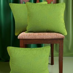 IVAZA Unisex Lime Green Cushion Covers-image-17