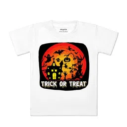 Arvesa Kids Typography Printed Applique T-shirt-picture-48