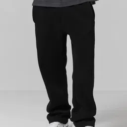 EVERDION Men Mid Rise Loose Fit Regular Trousers-image-68