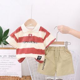 StyleCast x Revolte Boys Colourblocked Short Sleeves T-shirt With Shorts-image-53