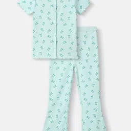Nauti Nati Girls Printed Top with Trousers-image-13
