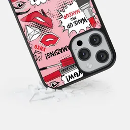 macmerise Typography Printed iPhone 13 Pro Max Back Case Mobile Accessories image 2