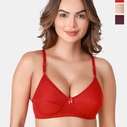 SKDREAMS Pack of 3 Medium Coverage Heavily Padded Bra-13
