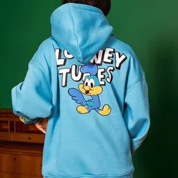 Bonkers Corner Women Run The Roads Oversized Hooded Sweatshirts-image-70