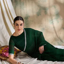 Sangria Embellished Saree With Blouse Piece-image-95