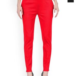MIXFIT Women Pack Of 2 High-Rise Slim Fit Trousers-picture-12