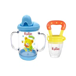 Kritiu Baby Sippy Spout Cup With Handles- 200 ml-11