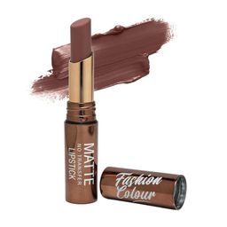 Fashion Colour Platinum Matte No Transfer Long Lasting Lipstick- 3.8 g - Mocha 610-21