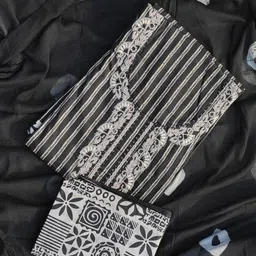 GC 80 BY GAURI COLLECTION Printed Embellished Pure Cotton Unstitched Dress Material-image-71