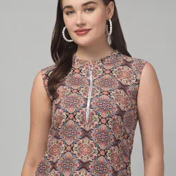 RAYWARE Women Printed Crop Shrug-image-9