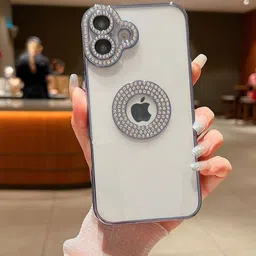 Luxury Kase Solid Printed iPhone 16 Plus Back Case Mobile Accessories-image-84