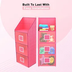 Aura Pink Regular Multi-Utility Organisers image 3