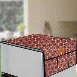 The Furnishing Tree Multi Plastic Refrigerator Cover-image-47