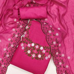 Mitera Embroidered Unstitched Dress Material-picture-25