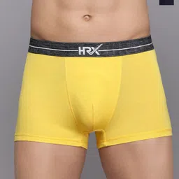 HRX by Hrithik Roshan Pack Of 2 Mid-Rise Short Trunks HRX_TRK_002_YLW_NB_2PC-25