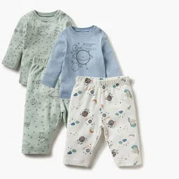 Juniors by Babyshop Boys Printed T-shirt with Pyjamas-image-16