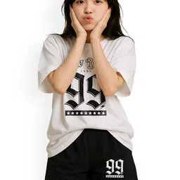 My Swag Women Printed T-shirt & Shorts Co-Ords-picture-15