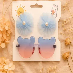 ANNA CREATIONS Girls Hair Accessory And Sun Goggles Set-image-96
