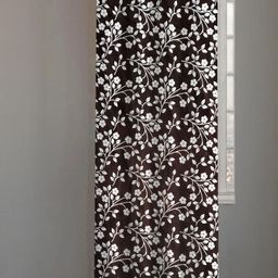 Lunar Days Brown Room Darkening Door Curtain-22