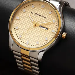GIORDANO Men Embellished Dial & Stainless Steel Bracelet Style Straps-picture-24