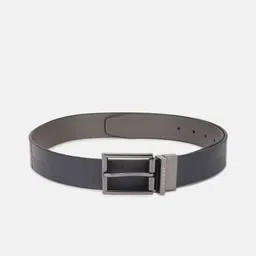 Iconic Men Textured Leather Belt-image-69