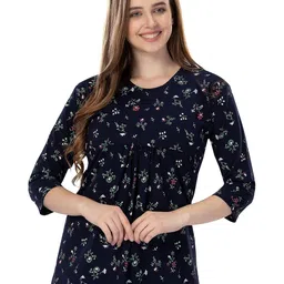 TIGYWIGY Women Floral Printed Cotton Maternity Top-image-78