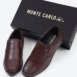 Monte Carlo Leather Formal Slip-On Shoes-picture-39