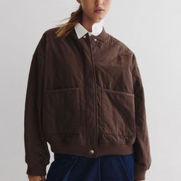 H&M Quilted Bomber Jacket-picture-18