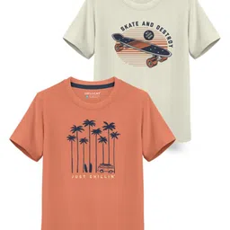 HELLCAT Boys Typography 2 Printed T-shirt-picture-12