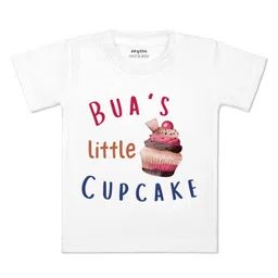 Arvesa Kids Bua Little Cupcake Printed Tshirt-picture-52