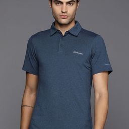 Columbia Men Solid Polo Collar T-shirt-image-91
