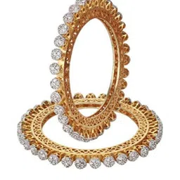 Shayna Gold-Toned Alloy Bangle-image-10