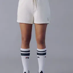 FILA ZURI Women Regular Fit Mid-Rise Cotton Sports Shorts-image-99