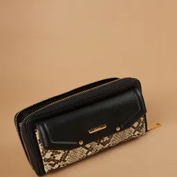 Ginger by Lifestyle Women Abstract Printed PU Two Fold Wallet-7