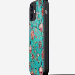 macmerise Floral Printed iPhone 12 Back Case Mobile Accessories-image-96