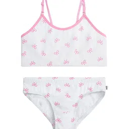 You Got Plan B Girls Graphic Printed Full Coverage Bra & Panty Set-14