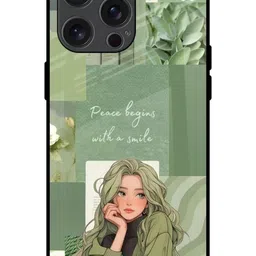 QRIOH Floral Printed iPhone 15 Pro Max Back Case Mobile Accessories-picture-49