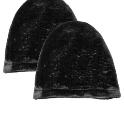KLOTTHE Girls Pack Of 2 Wollen Beanie Caps-27